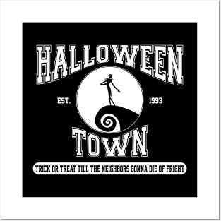 Halloween Town College Design Posters and Art